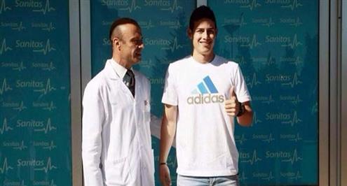 جيمس روديجز ينضم رسميا إلى ريال مدريد حتى 2020